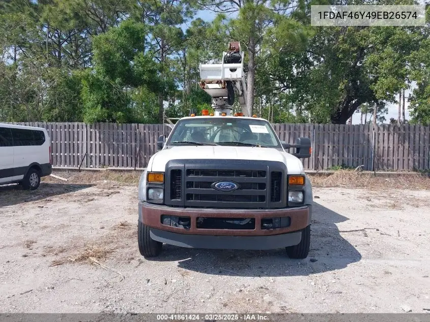 2009 Ford F-450 Chassis Xl/Xlt VIN: 1FDAF46Y49EB26574 Lot: 41861424