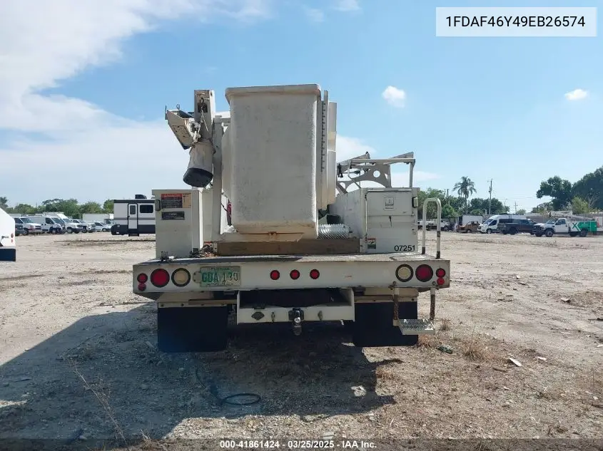2009 Ford F-450 Chassis Xl/Xlt VIN: 1FDAF46Y49EB26574 Lot: 41861424