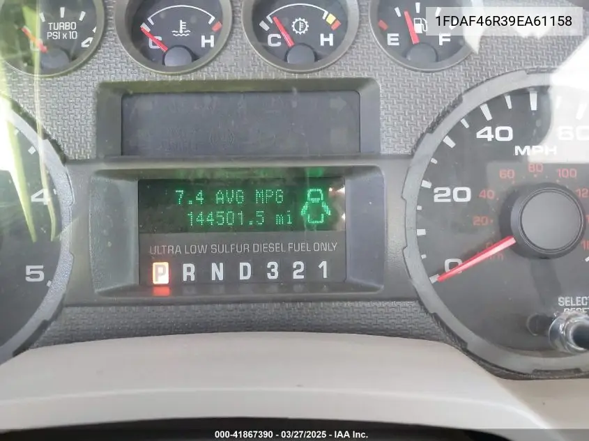 2009 Ford F-450 Chassis Xl/Xlt VIN: 1FDAF46R39EA61158 Lot: 41867390