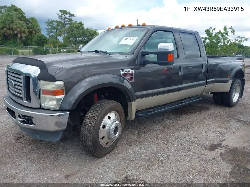 2009 Ford F-450 Harley-Davidson/King Ranch/Lariat/Xl/Xlt VIN: 1FTXW43R59EA33915 Lot: 42243454