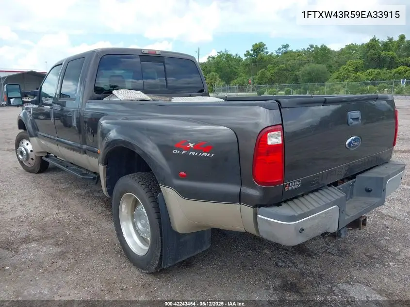 2009 Ford F-450 Harley-Davidson/King Ranch/Lariat/Xl/Xlt VIN: 1FTXW43R59EA33915 Lot: 42243454