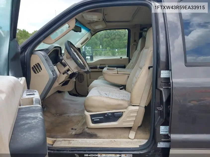 2009 Ford F-450 Harley-Davidson/King Ranch/Lariat/Xl/Xlt VIN: 1FTXW43R59EA33915 Lot: 42243454