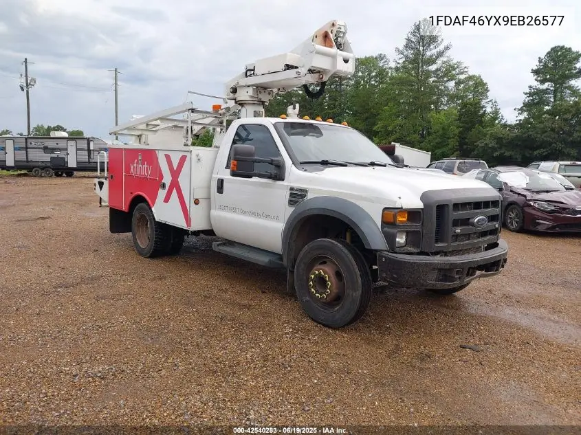 2009 Ford F-450 Chassis Xl/Xlt VIN: 1FDAF46YX9EB26577 Lot: 42540283