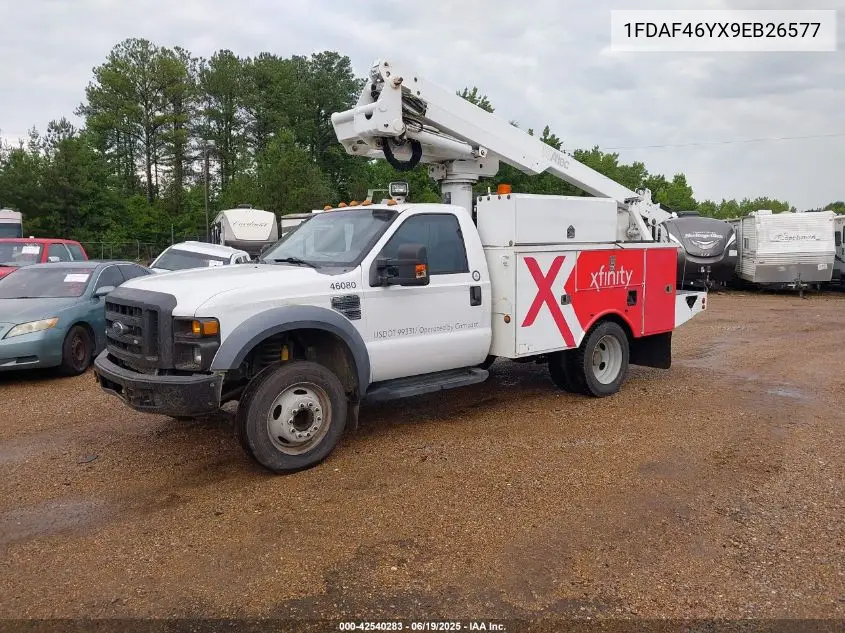 2009 Ford F-450 Chassis Xl/Xlt VIN: 1FDAF46YX9EB26577 Lot: 42540283