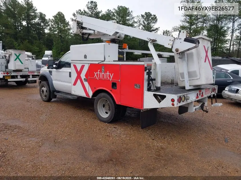 2009 Ford F-450 Chassis Xl/Xlt VIN: 1FDAF46YX9EB26577 Lot: 42540283