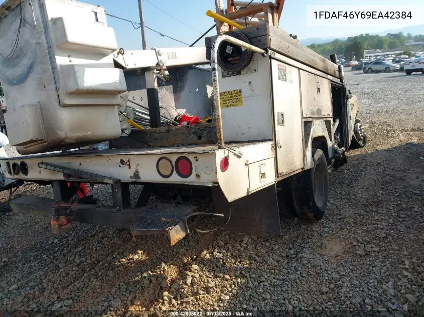 2009 Ford F-450 Chassis Xl/Xlt VIN: 1FDAF46Y69EA42384 Lot: 42635022