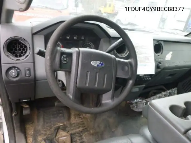 2011 Ford F-450 Chassis Xl VIN: 1FDUF4GY9BEC88377 Lot: 42249928