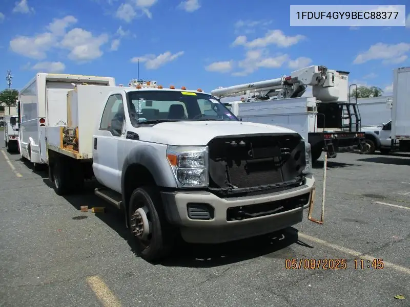 2011 Ford F-450 Chassis Xl VIN: 1FDUF4GY9BEC88377 Lot: 42249928