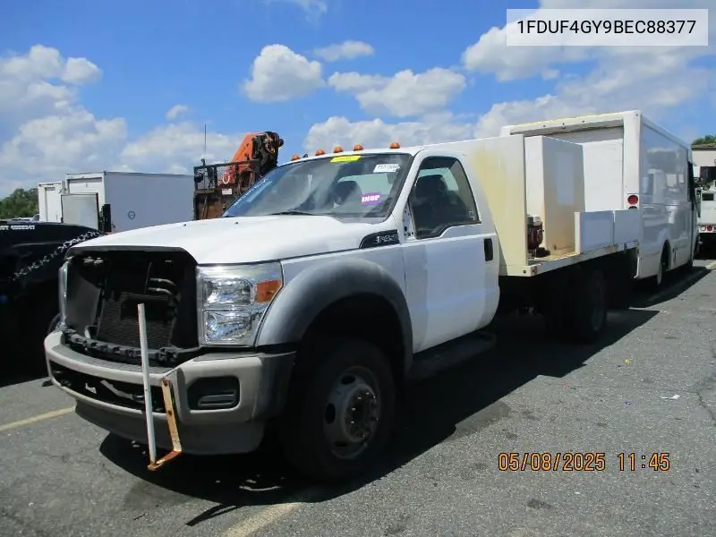 2011 Ford F-450 Chassis Xl VIN: 1FDUF4GY9BEC88377 Lot: 42249928