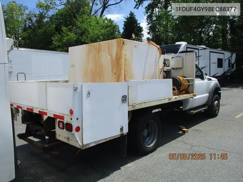 2011 Ford F-450 Chassis Xl VIN: 1FDUF4GY9BEC88377 Lot: 42249928