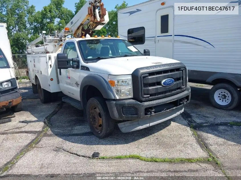 2011 Ford F-450 Chassis Xl VIN: 1FDUF4GT1BEC47617 Lot: 42501367