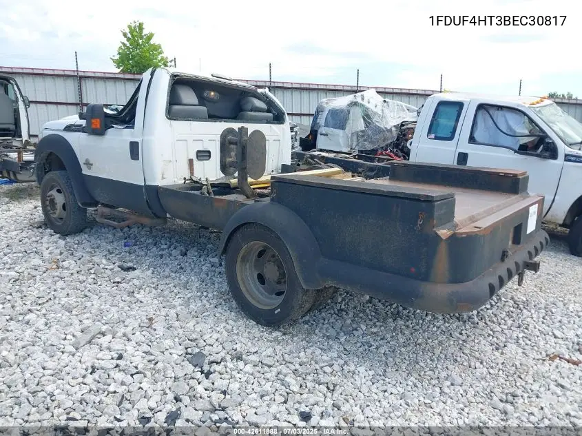 2011 Ford F450 Super Duty VIN: 1FDUF4HT3BEC30817 Lot: 42611888