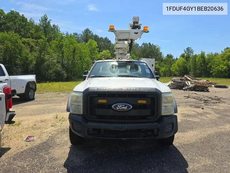 2011 Ford F-450 Chassis Xl VIN: 1FDUF4GY1BEB20636 Lot: 42677953