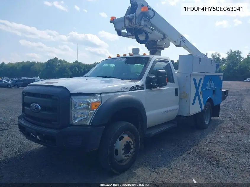 2012 Ford F-450 Chassis Xl VIN: 1FDUF4HY5CEC63041 Lot: 42511609