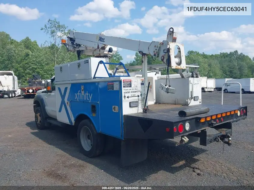 2012 Ford F-450 Chassis Xl VIN: 1FDUF4HY5CEC63041 Lot: 42511609