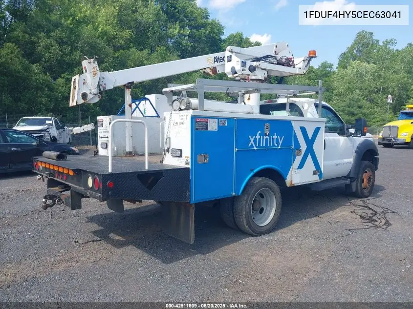 2012 Ford F-450 Chassis Xl VIN: 1FDUF4HY5CEC63041 Lot: 42511609