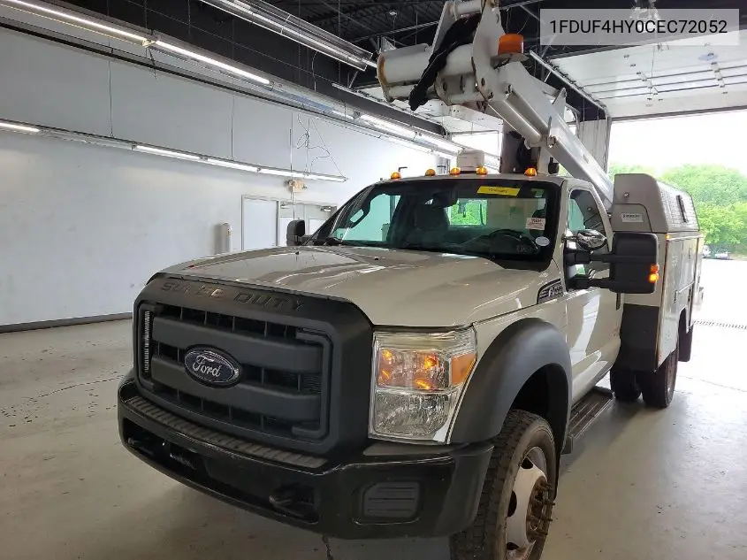 2012 Ford F-450 Chassis Xl VIN: 1FDUF4HY0CEC72052 Lot: 42677887