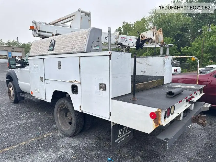 2012 Ford F-450 Chassis Xl VIN: 1FDUF4HY0CEC72052 Lot: 42677887