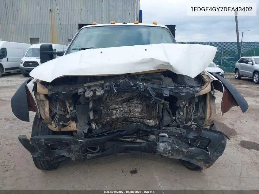 2013 Ford F-450 Chassis Xl VIN: 1FDGF4GY7DEA43402 Lot: 42192302