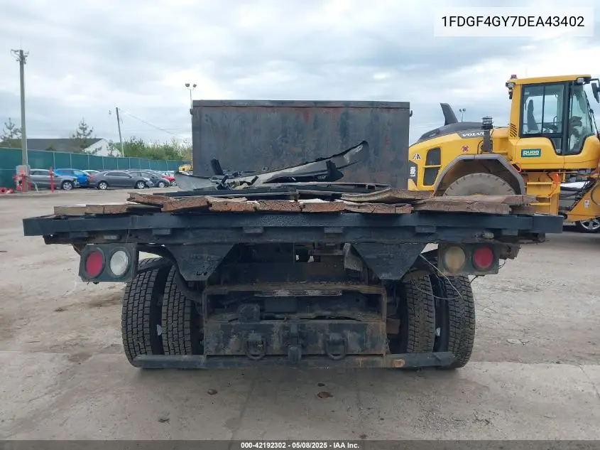2013 Ford F-450 Chassis Xl VIN: 1FDGF4GY7DEA43402 Lot: 42192302