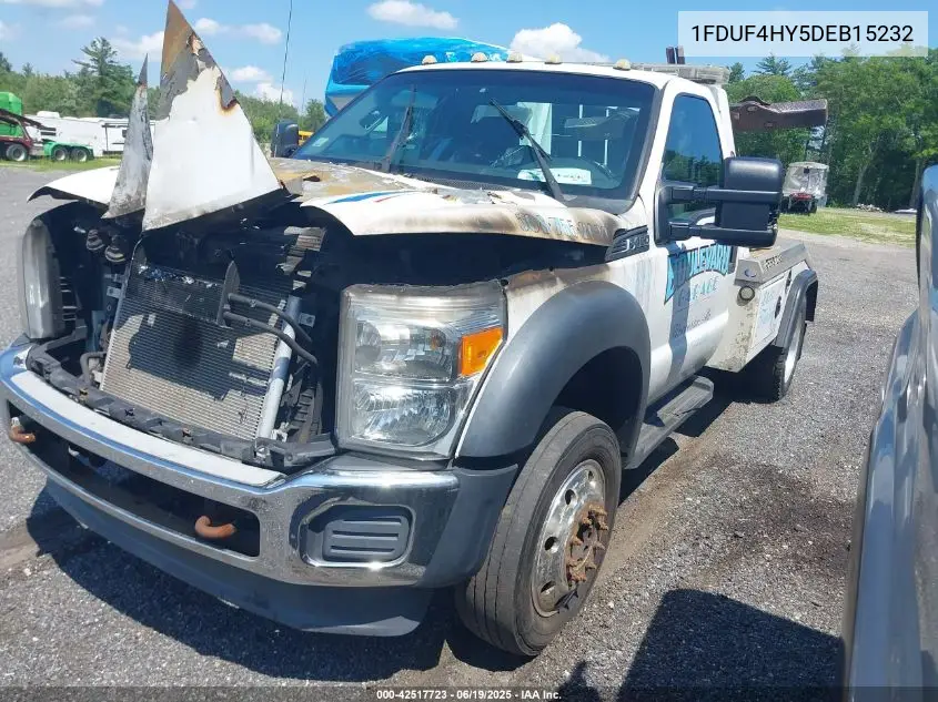 2013 Ford F-450 Chassis Xl VIN: 1FDUF4HY5DEB15232 Lot: 42517723
