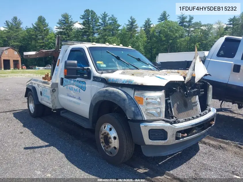 2013 Ford F-450 Chassis Xl VIN: 1FDUF4HY5DEB15232 Lot: 42517723