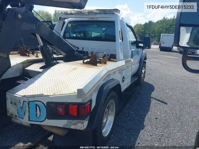 2013 Ford F-450 Chassis Xl VIN: 1FDUF4HY5DEB15232 Lot: 42517723