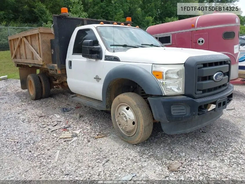 2013 Ford F-450 Chassis Xl VIN: 1FDTF4GT5DEB14325 Lot: 42590133