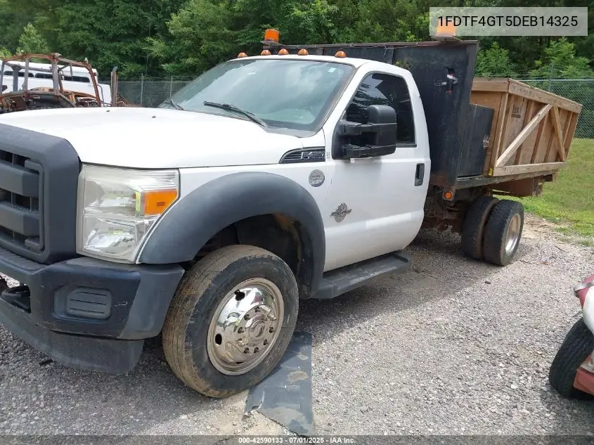 2013 Ford F-450 Chassis Xl VIN: 1FDTF4GT5DEB14325 Lot: 42590133