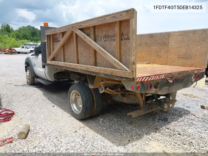 2013 Ford F-450 Chassis Xl VIN: 1FDTF4GT5DEB14325 Lot: 42590133