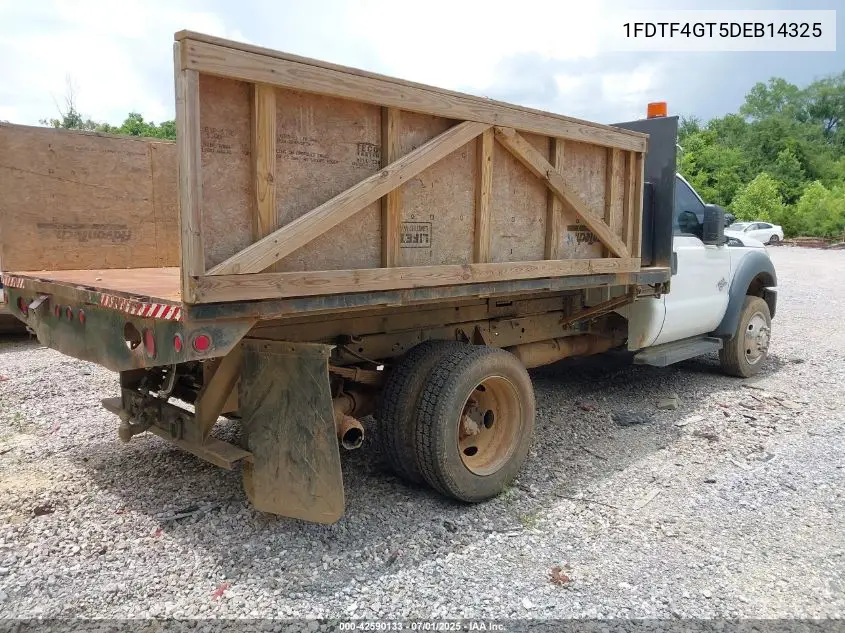 2013 Ford F-450 Chassis Xl VIN: 1FDTF4GT5DEB14325 Lot: 42590133