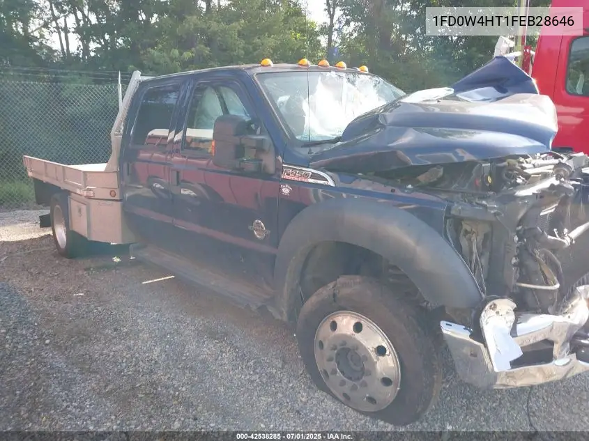 2015 Ford F-450 Chassis Xlt VIN: 1FD0W4HT1FEB28646 Lot: 42538285
