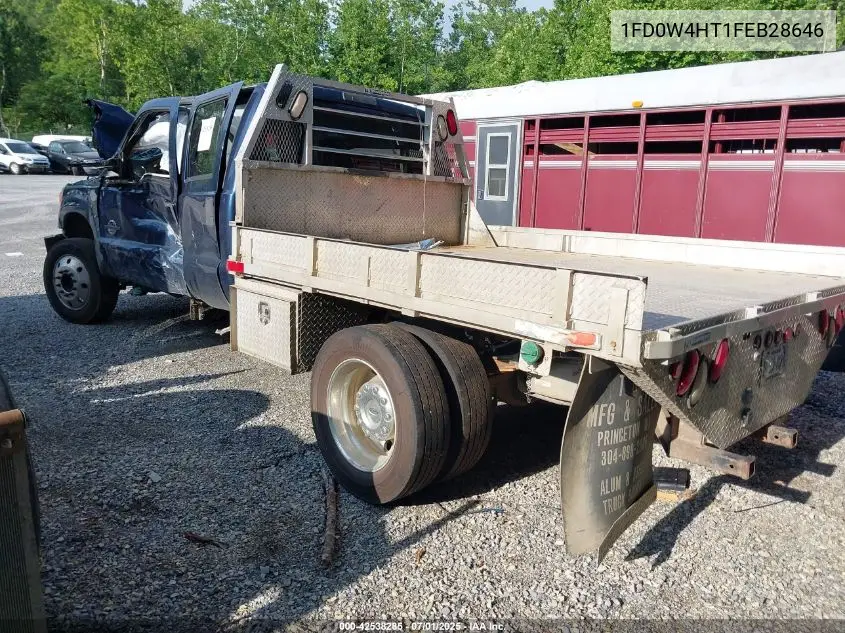 2015 Ford F-450 Chassis Xlt VIN: 1FD0W4HT1FEB28646 Lot: 42538285