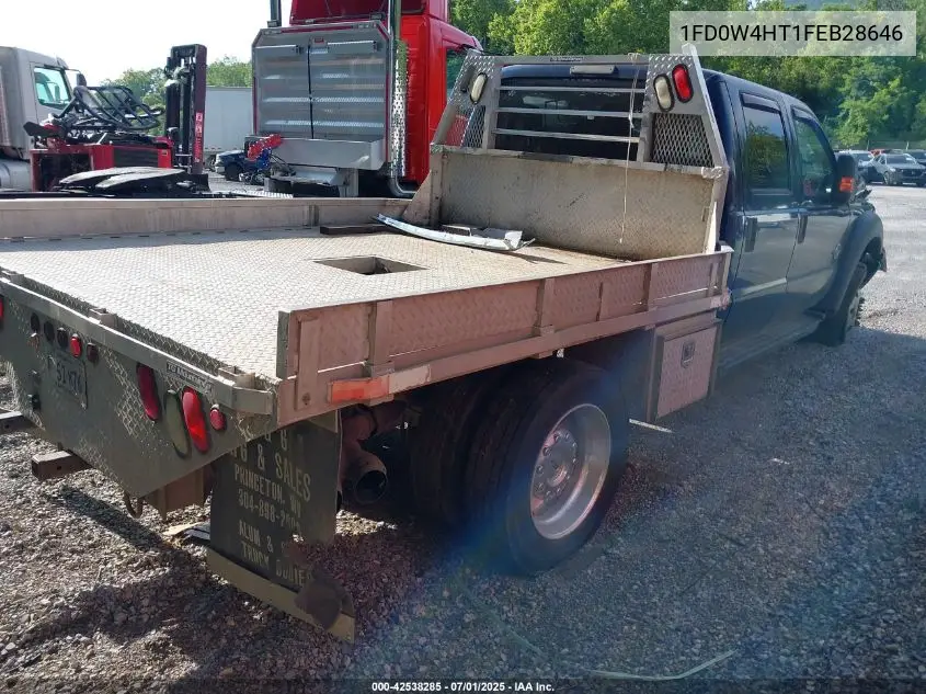 2015 Ford F-450 Chassis Xlt VIN: 1FD0W4HT1FEB28646 Lot: 42538285