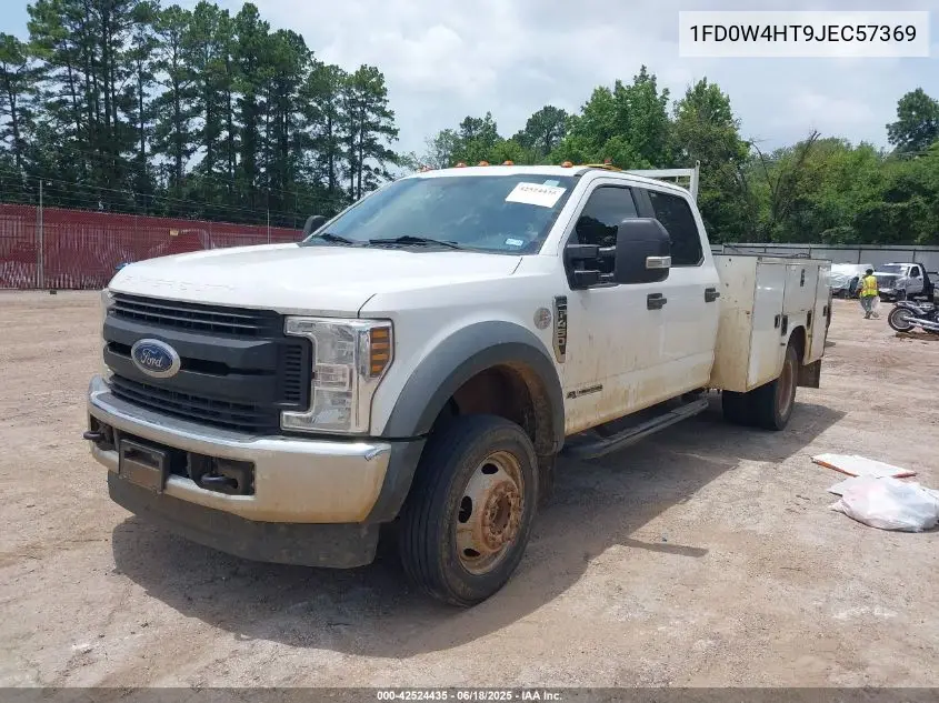 2018 Ford F-450 Chassis Xl VIN: 1FD0W4HT9JEC57369 Lot: 42524435