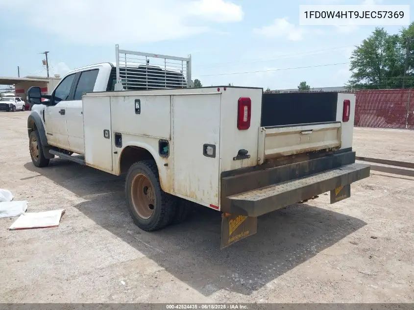 2018 Ford F-450 Chassis Xl VIN: 1FD0W4HT9JEC57369 Lot: 42524435