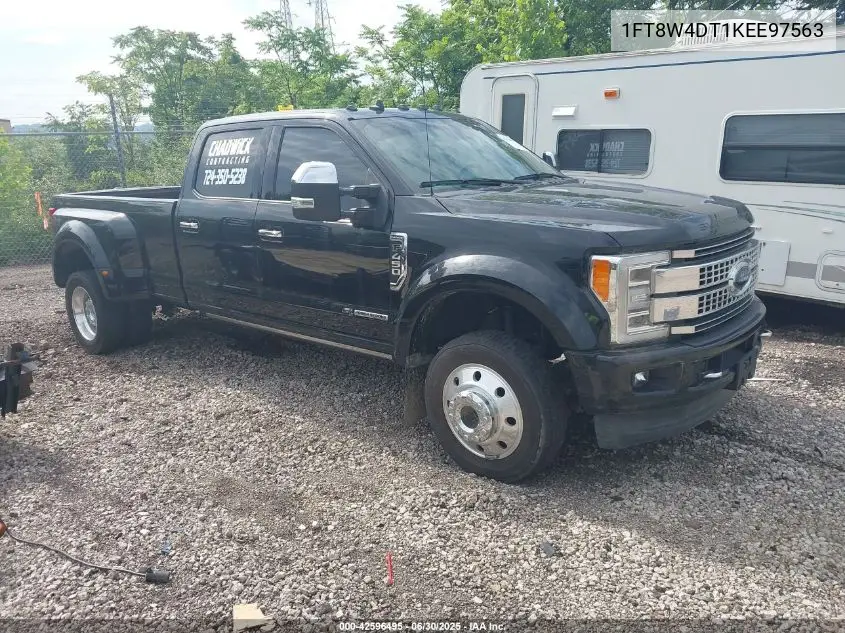 2019 Ford F450 VIN: 1FT8W4DT1KEE97563 Lot: 42596495