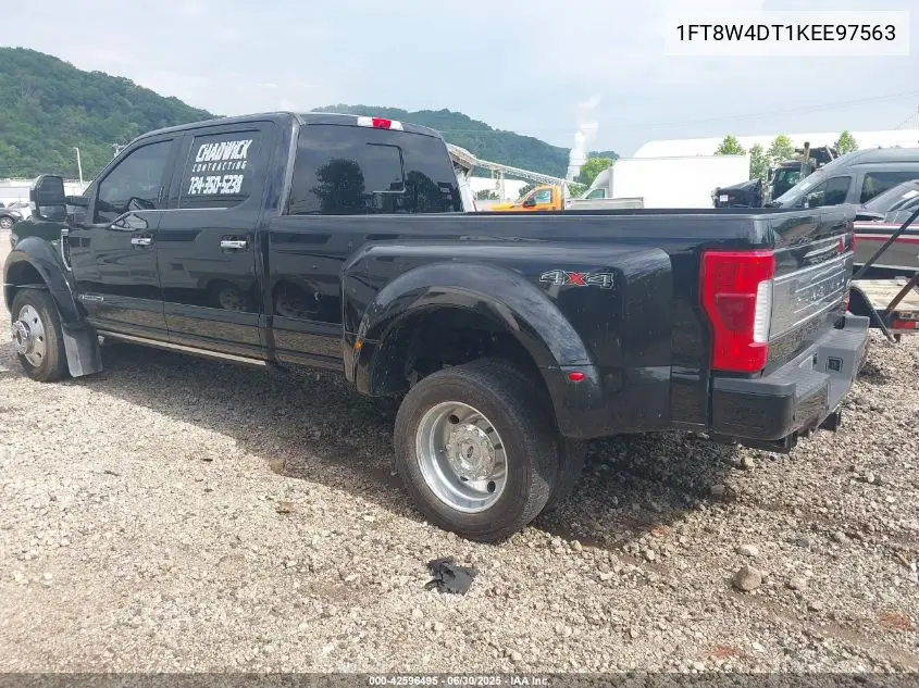 2019 Ford F450 VIN: 1FT8W4DT1KEE97563 Lot: 42596495