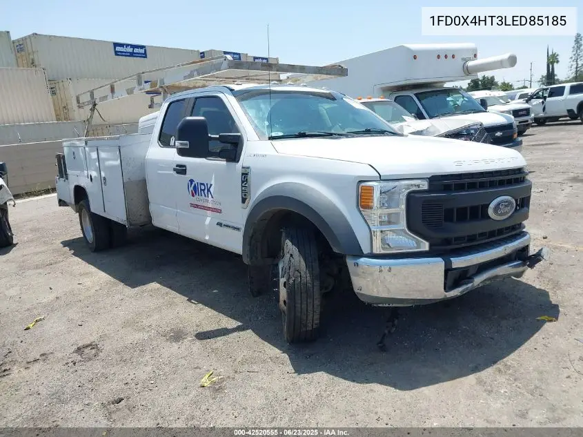 2020 Ford F-450 Chassis Xl VIN: 1FD0X4HT3LED85185 Lot: 42520555