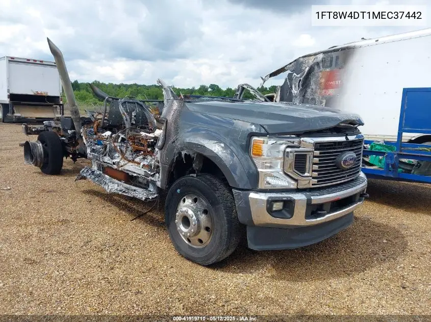 2021 Ford F-450 Lariat VIN: 1FT8W4DT1MEC37442 Lot: 41919710