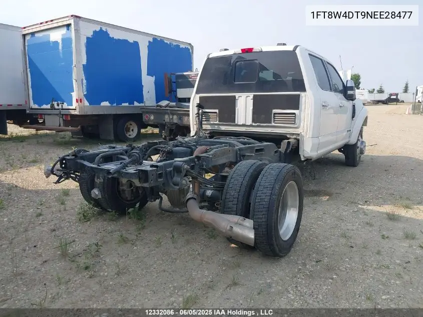 2022 Ford F-450 King Ranch VIN: 1FT8W4DT9NEE28477 Lot: 12332086