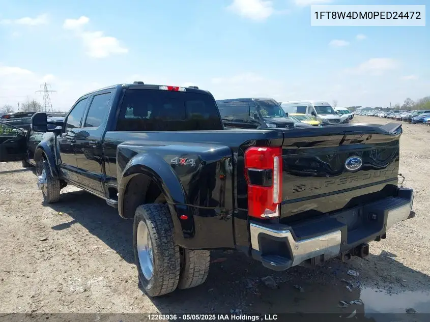 2023 Ford F-450 Lariat VIN: 1FT8W4DM0PED24472 Lot: 12263936