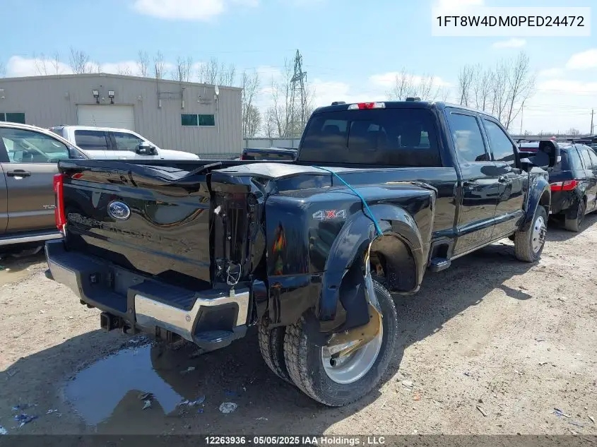 2023 Ford F-450 Lariat VIN: 1FT8W4DM0PED24472 Lot: 12263936