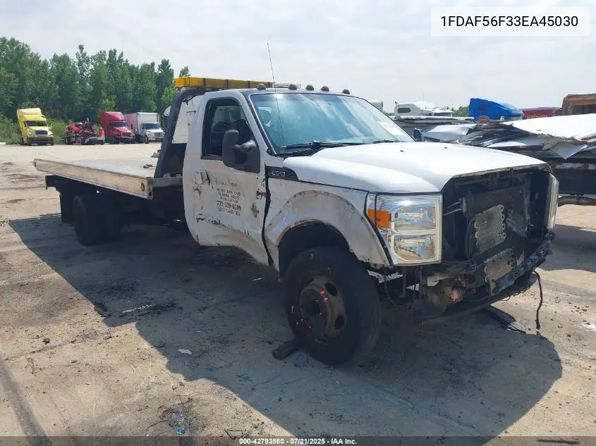 2003 Ford F550 Xl/Xlt VIN: 1FDAF56F33EA45030 Lot: 42793560