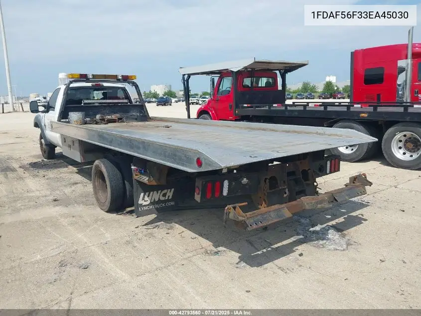 2003 Ford F550 Xl/Xlt VIN: 1FDAF56F33EA45030 Lot: 42793560