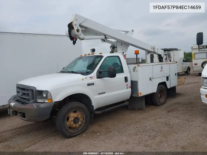 2004 Ford F-550 Xl/Xlt VIN: 1FDAF57P84EC14659 Lot: 42698391