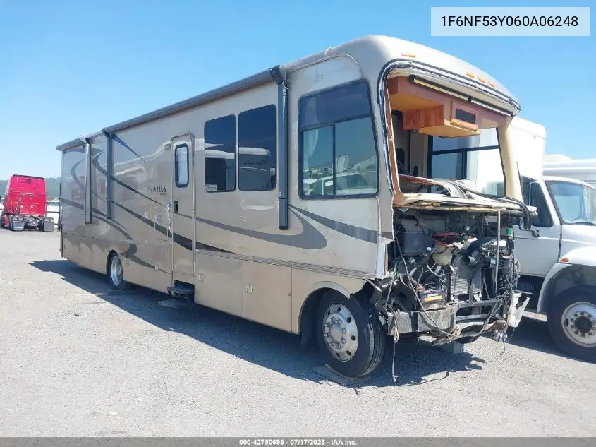 2006 Ford F550 Super Duty Stripped Chass VIN: 1F6NF53Y060A06248 Lot: 42750699