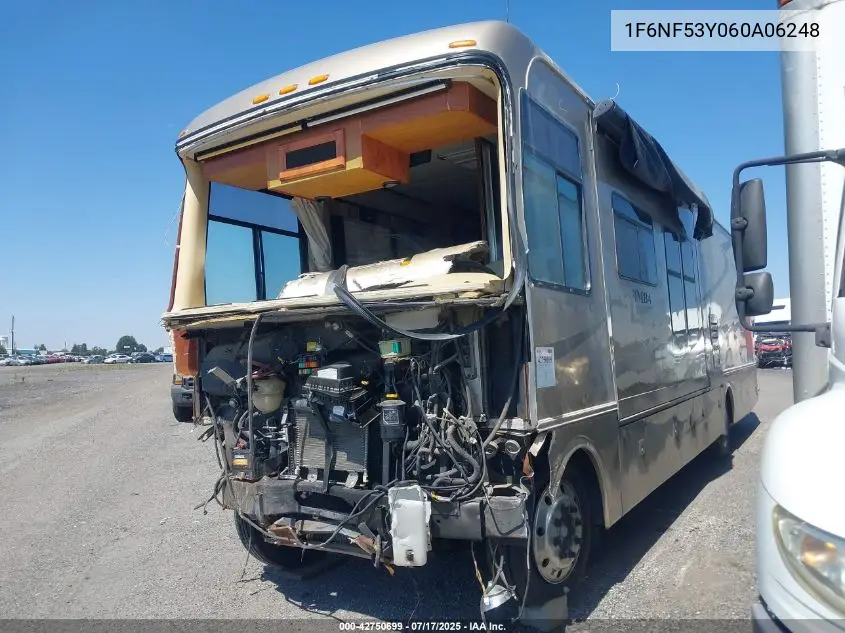 2006 Ford F550 Super Duty Stripped Chass VIN: 1F6NF53Y060A06248 Lot: 42750699