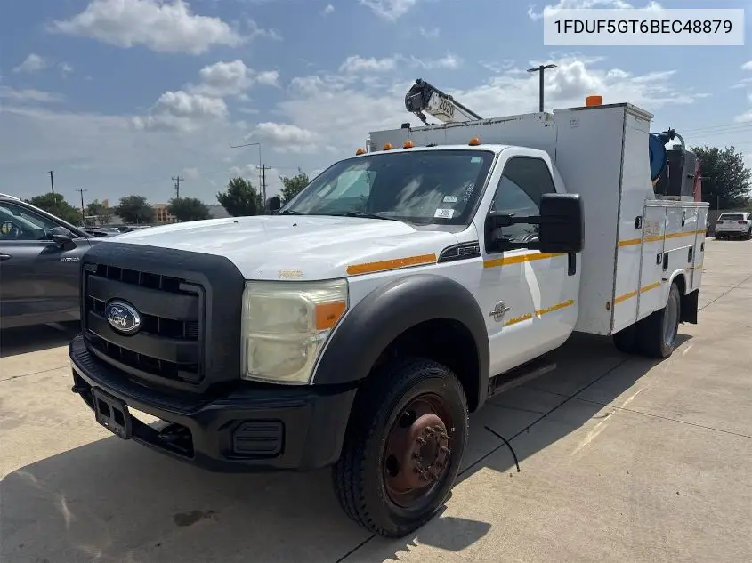2011 Ford F-550 Chassis Xl VIN: 1FDUF5GT6BEC48879 Lot: 42832785