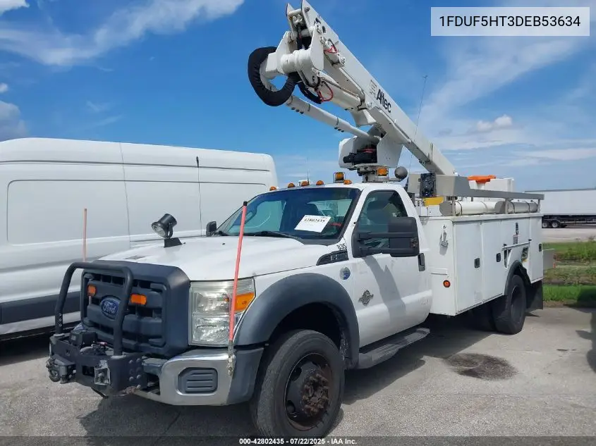 2013 Ford F-550 Chassis Xl VIN: 1FDUF5HT3DEB53634 Lot: 42802435